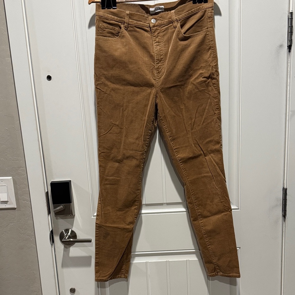 LOFT Camel Corduroy Pants